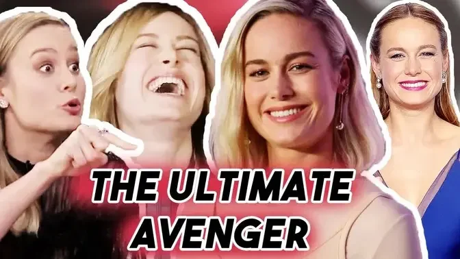 Brie Larson Funny Moments Captain Marvel 2019