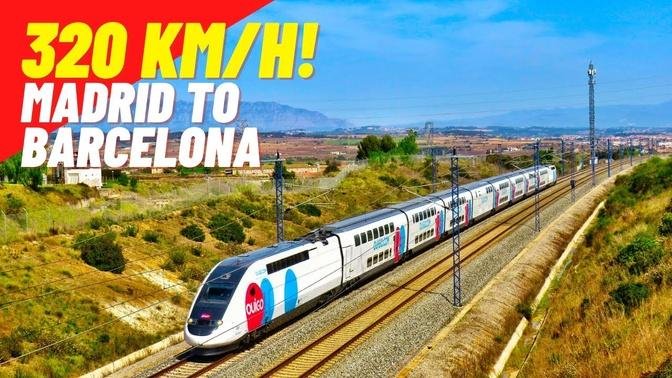 Madrid to Barcelona_ OUIGO’s Incredible 320km_h train for 9 EURO ...