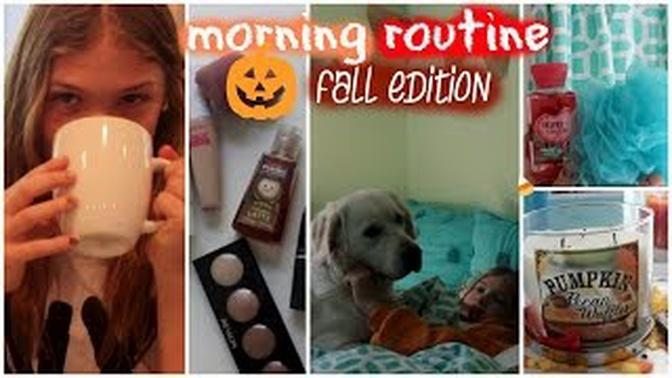 Morning Routine ♡ Fall 2014 Edition
