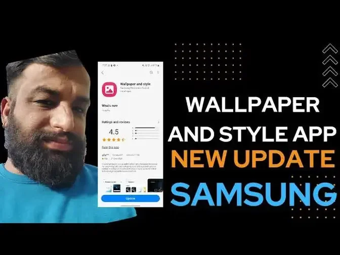 Wallpaper and Style App New Update in Samsung Galaxy