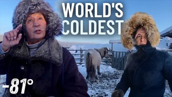 The COLDEST PLACE ON EARTH (How People Live in the Villages of Yakutia)