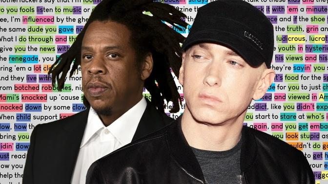 JAY-Z & Eminem - Renegade | Rhymes Highlighted