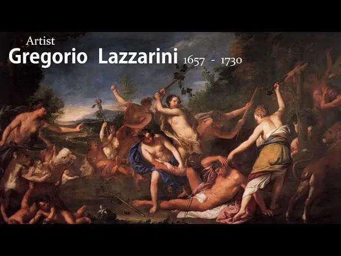 意大利畫家 Gregorio Lazzarini (1657 - 1730)