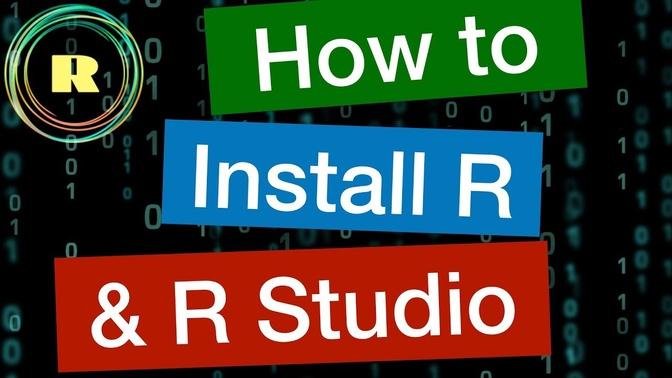 How to install R and install R Studio. How to use R studio        R programming for beginners