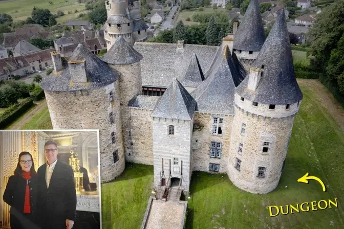 Couple Inherit Medieval Castle in Family for 1,000 Years—And, Yes, It Even Has a Real Dungeon