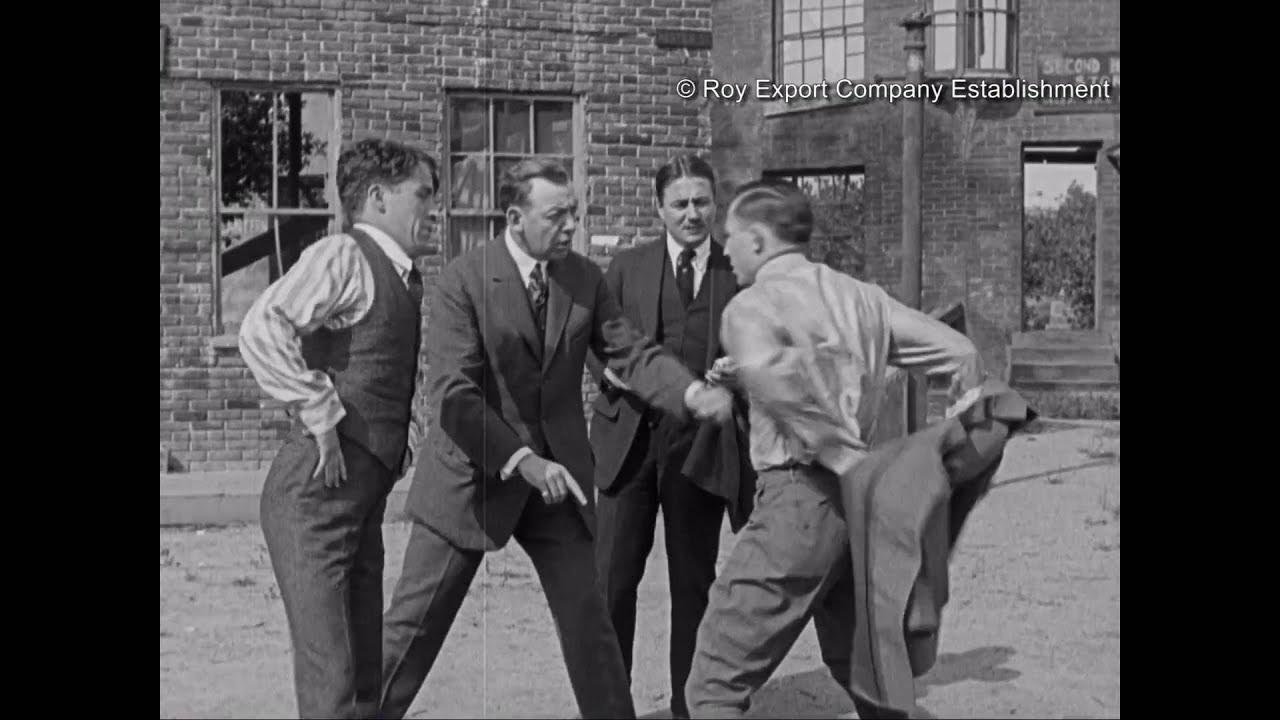 Charlie Chaplin Boxes Benny Leonard - Behind the Scenes Archival Footage