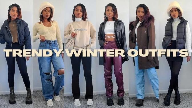 styling my favorite WINTER 2022 trends | winter 2022 outfit ideas