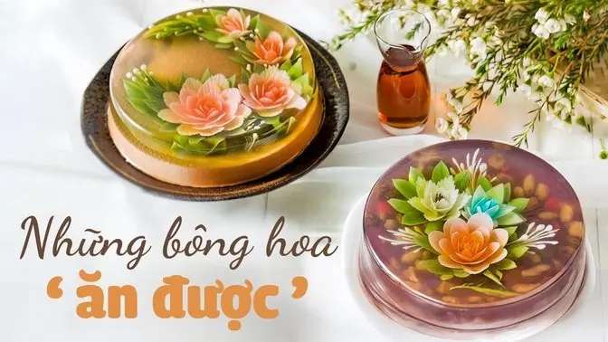 Những bông hoa 'ăn được' từ đôi bàn tay khéo léo của người nghệ nhân | Ẩm thực 4 phương