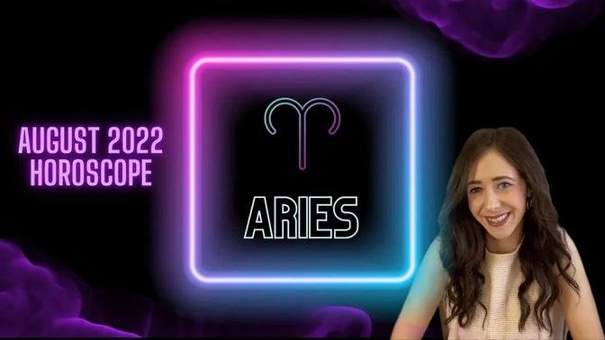 ♈️ ARIES AUGUST 2022 HOROSCOPE ♈️ YOU'RE FULL OF CREATIVE IDEAS THIS MONTH & READY TO ACT ON THEM! 💥
