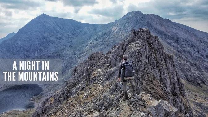 Solo Mountain Camping in Snowdonia with the Hilleberg Enan | Hiking Crib Goch | Jetboil Cooking