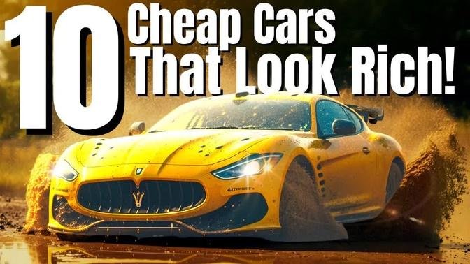 10 Cheap Cars That Make You Look Rich!