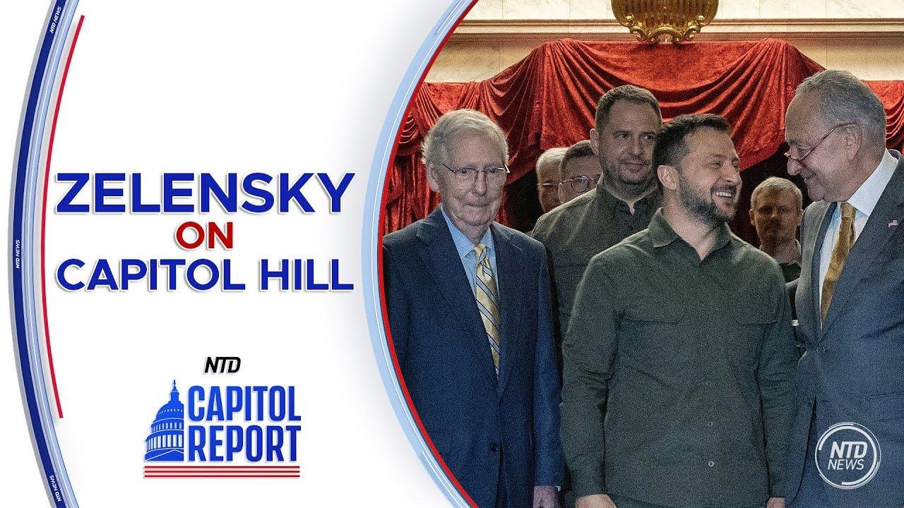 Zelenskyy’s Visit to Congress Sparks Controversy Over US Support for Ukraine | Capitol Report