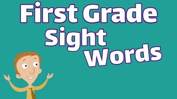 First Grade Sight Words | Dolch List Video