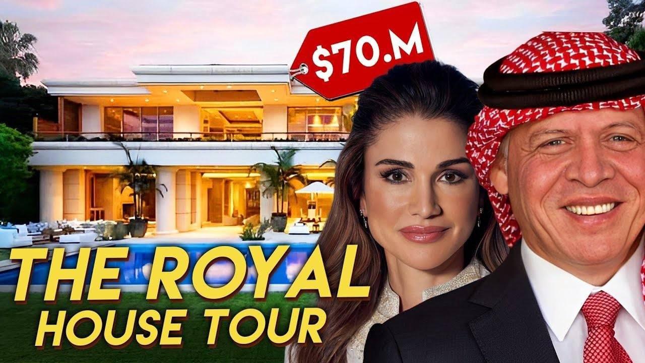 King Abdullah II & Queen Rania of Jordan | House Tour | $70 Million ...