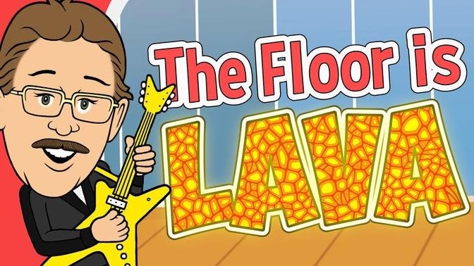 The Floor Is Lava! | Jack Hartmann | Brain Breaks