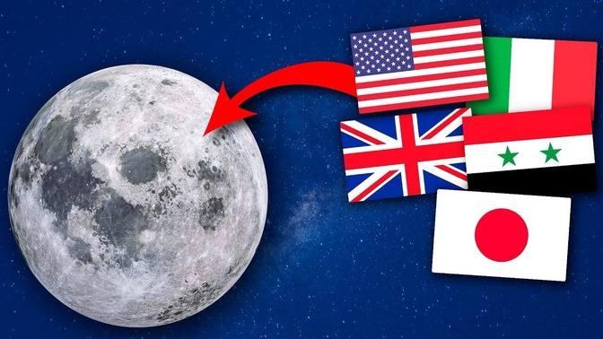 Countries Colonized The Moon | Fun With Flags