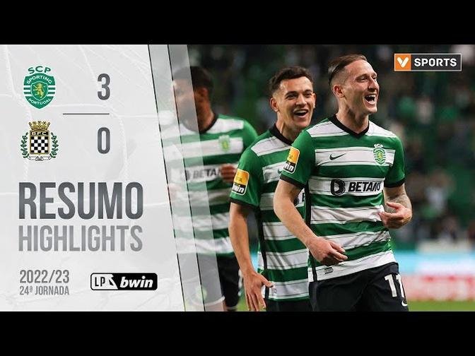 Highlights | Resumo: Sporting 3-0 Boavista (Liga 22/23 #24)