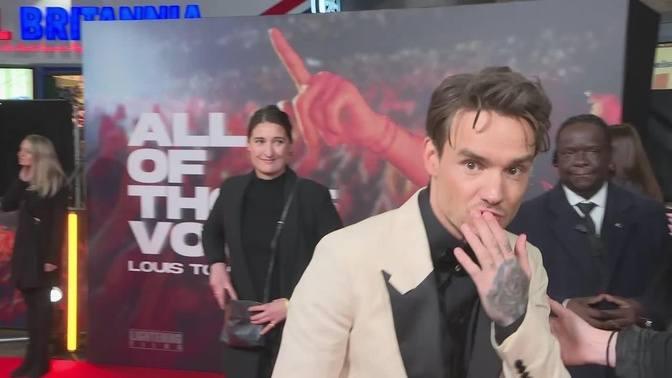 EXCLUSIVE INTERVIEW: Liam Payne supports Louis Tomlinson at All Of Those Voices Premiere 😍 ❤