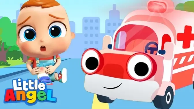 Ambulance Rescue Team Little Angel Nursery Rhymes and Kids Songs