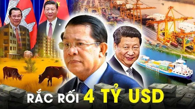 Ông Hun Sen Nguy Rồi! Liệu Kênh Đào Phù Nam Có Bị Trung Quốc “Lật Kèo” Như 500 Dự Án Ma Trước Đó