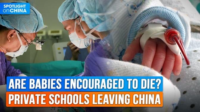 Chinese hospital: 22 newborn organ donations; Foreign educators switch away from China