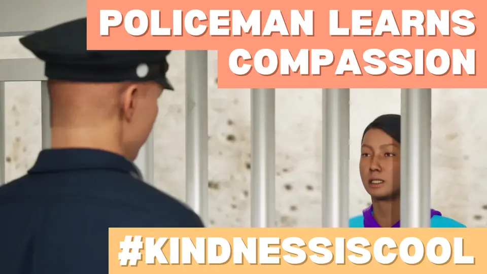 Cop Learns Power of Compassion | #KindnessIsCool film