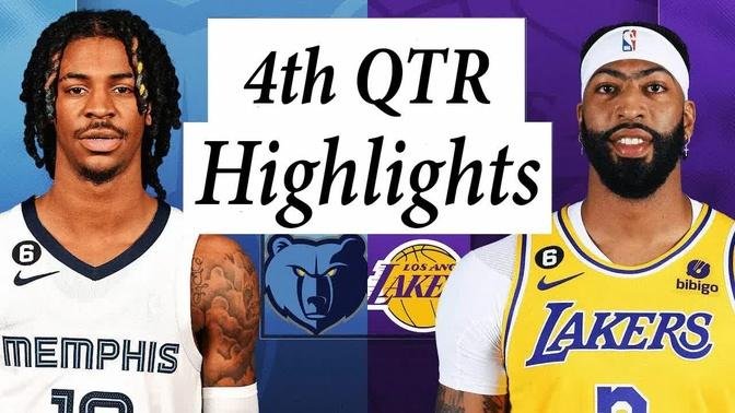 Memphis Grizzlies vs. Los Angeles Lakers Full Highlights 4th QTR | Mar 7 | 2022-2023 NBA Season