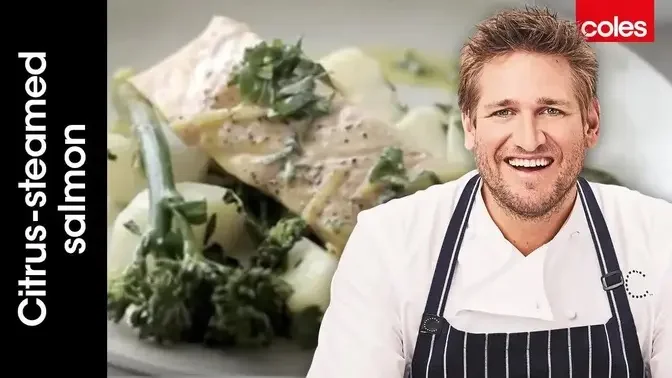 How to cook citrus-steamed salmon with Curtis Stone