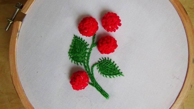 Hand Embroidery: Stump work (french knot) | Videos | Shagufta Fyms ...