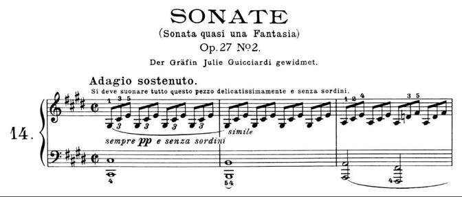 Beethoven: Sonata quasi una fantasia, No.14 in C# Minor, "Moonlight" (Lortie, Jando)