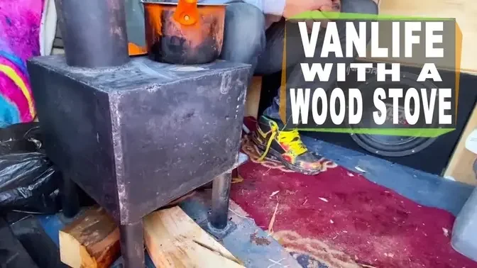 Van Life with a WOOD STOVE with Spencer Seabrooke