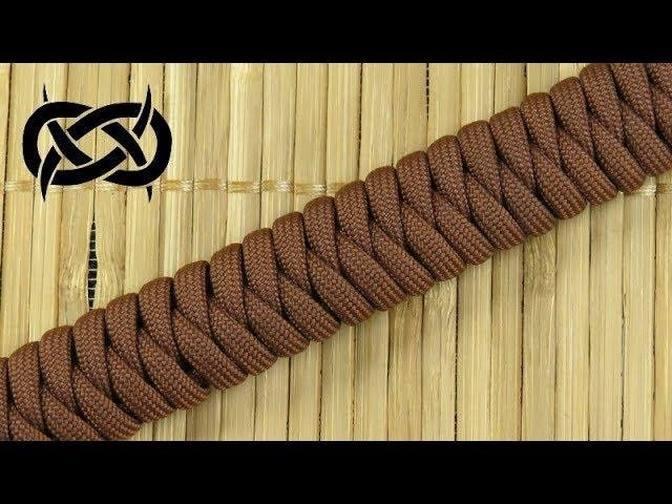 fishtail paracord weave