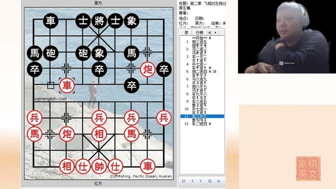 Xiangqi (Chinese Chess) Opening Tabia and their Principles: Board 170 E vs. Lt Cross Palace Cannon