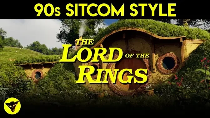 Lord of the Rings As A 90s Sitcom!