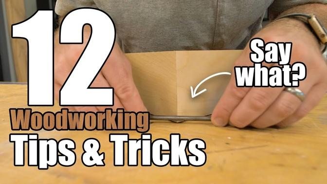 12 Woodworking Tips and Tricks for Beginners