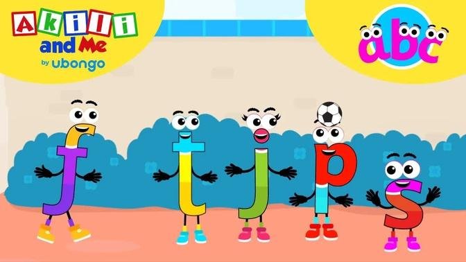 Let's Review our Letters! TJPSF | ABC learning for toddlers | Learn and Play with Akili and Me