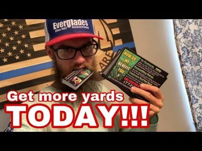 The BEST way to get new customers in 2021 [Lawn service].