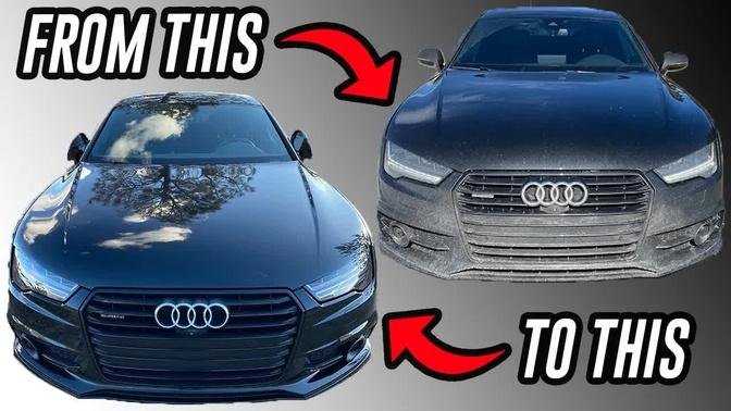 Deep Cleaning the 2017 Audi A7 | Complete Transformation Car Inside Detailing | Like THE DETAIL GEEK