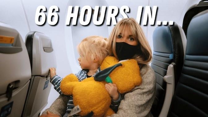 72 Hour Flight to Australia with a Toddler (returning home to our van)