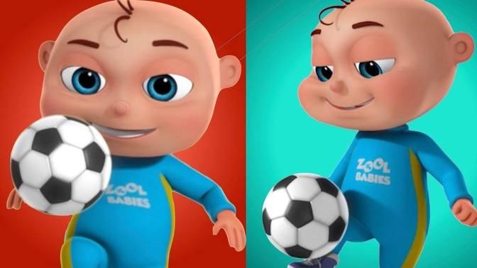 Zool Babies Series | Soccer (Football)Training Episode | Cartoon ...