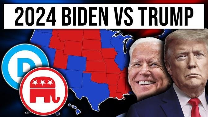 2024 Joe Biden vs Donald Trump Presidential Election Prediction - 2024 Election Analysis