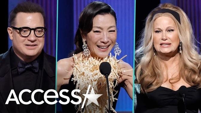 2023 SAG Awards Top Moments: Michelle Yeoh, Brendan Fraser & More