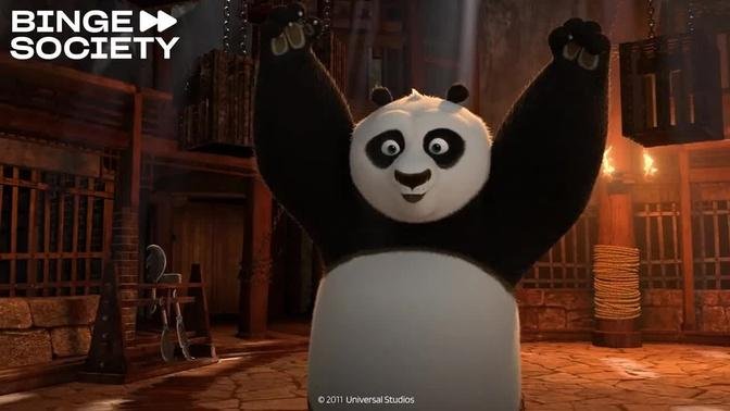 Kung Fu Panda 2 | Po fangirling over Kung Fu Warriors | Cartoon for kids
