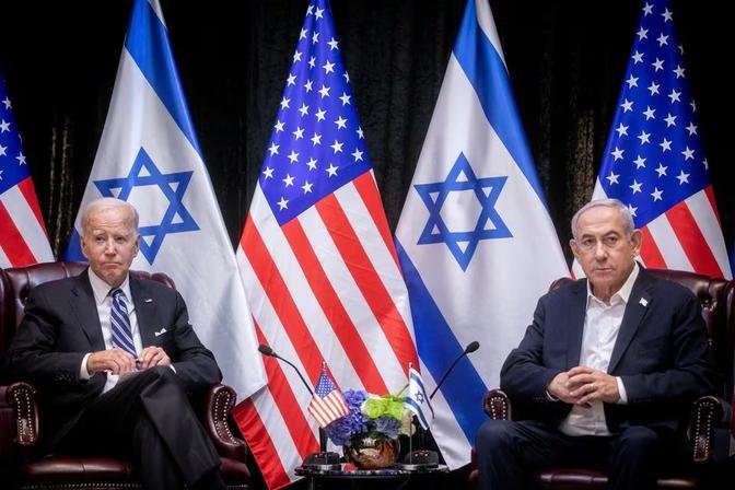 Biden predicts "come to Jesus" meeting with Netanyahu over Gaza aid