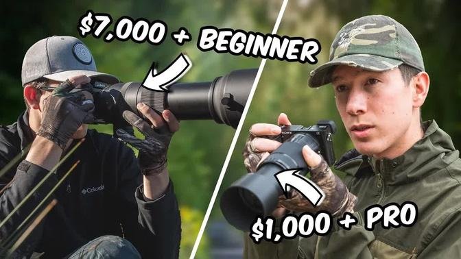 Pro vs. Beginner Wildlife Photography Gear Shootout