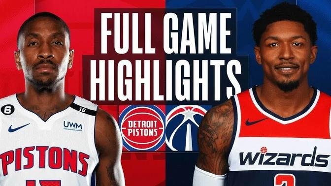 Detroit Pistons vs. Washington Wizards Full Game Highlights | Mar 14 | 2022-2023 NBA Season