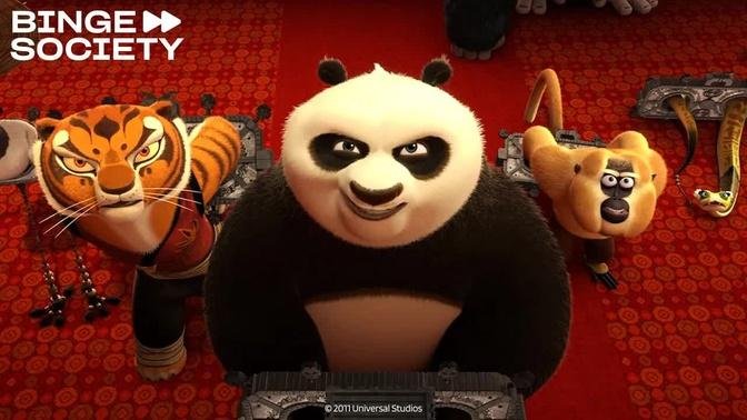 Kung Fu Panda 2 | Po's meets his ennemies | Cartoon for kids