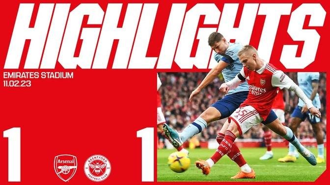 HIGHLIGHTS | Arsenal vs Brentford (1-1) | Premier League