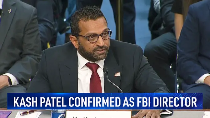 Senate Confirms Kash Patel as FBI Director