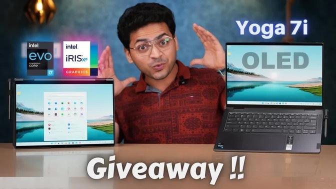 Lenovo YOGA 7i Review & Giveaway 🤩 | Intel®️ Evo™️ Certified Laptop ⚡️
